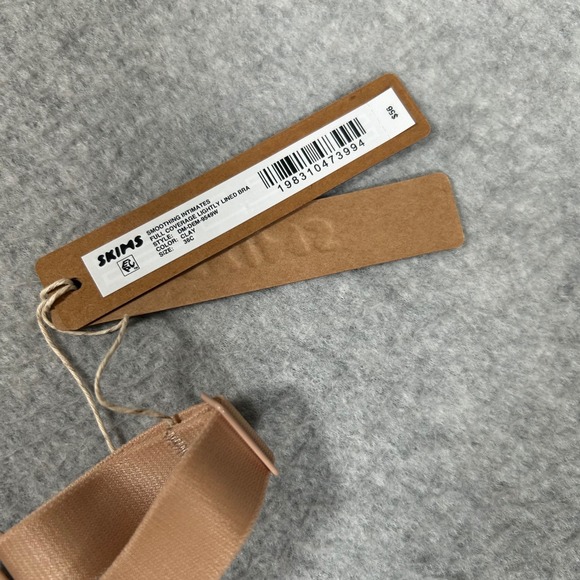 SKIMS Smoothing‎ Intimates Full Coverage Lightly Lined Bra Clay Size 36C NEW NWT - Picture 3 of 7